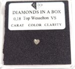 0.18 ct Top Wesselton VS2 Herz