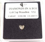 0.48 ct Top Wesselton VS2 Herz