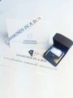 LED-beleuchtete Geschenkbox mit hochwertigem Diamant-Set, stilvoll präsentiert