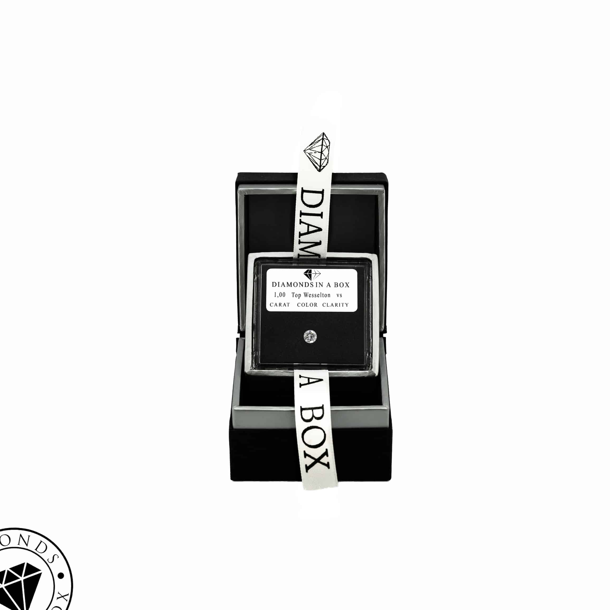 0,05 Karat Diamant in Geschenkbox